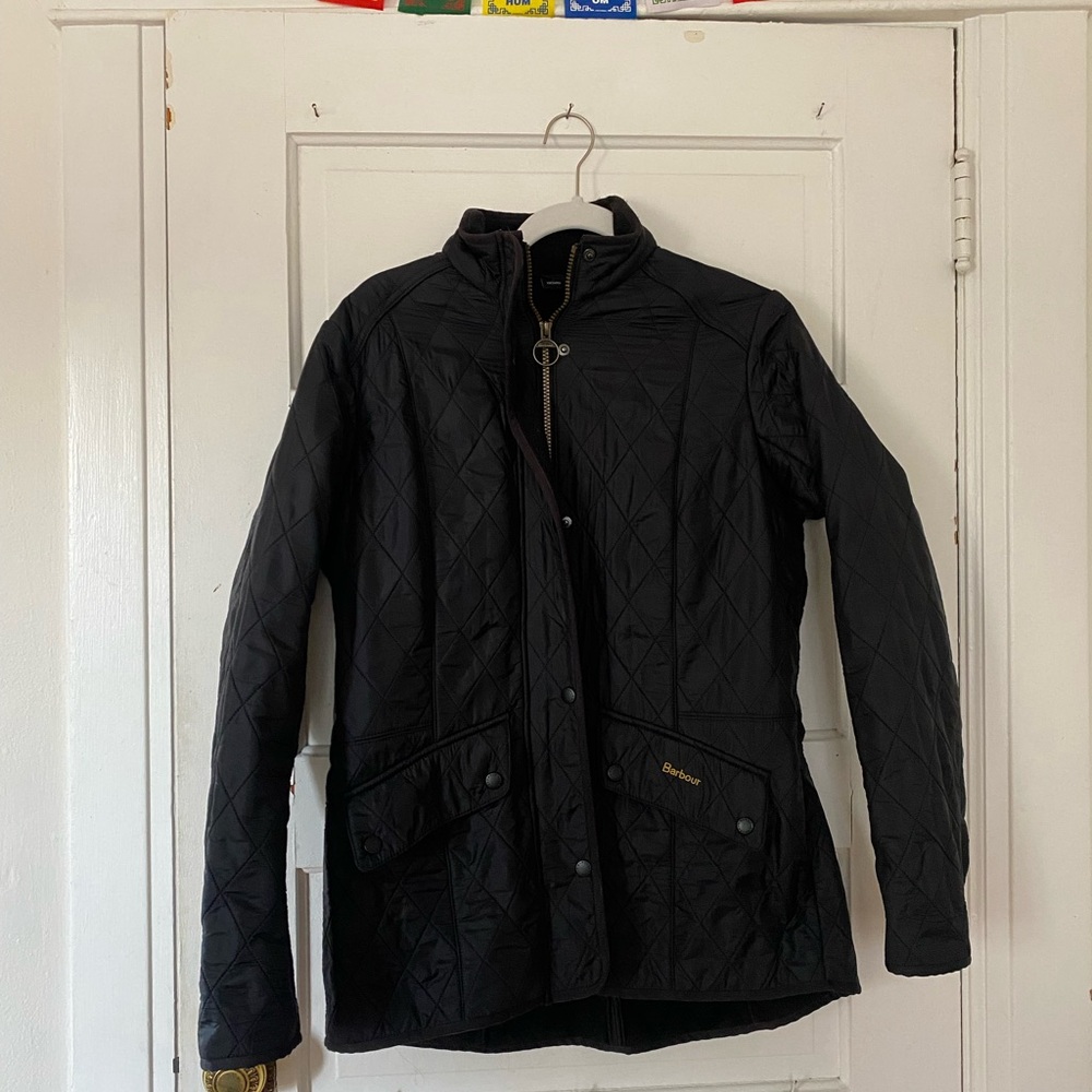 Barbour Black Quilted Jacket